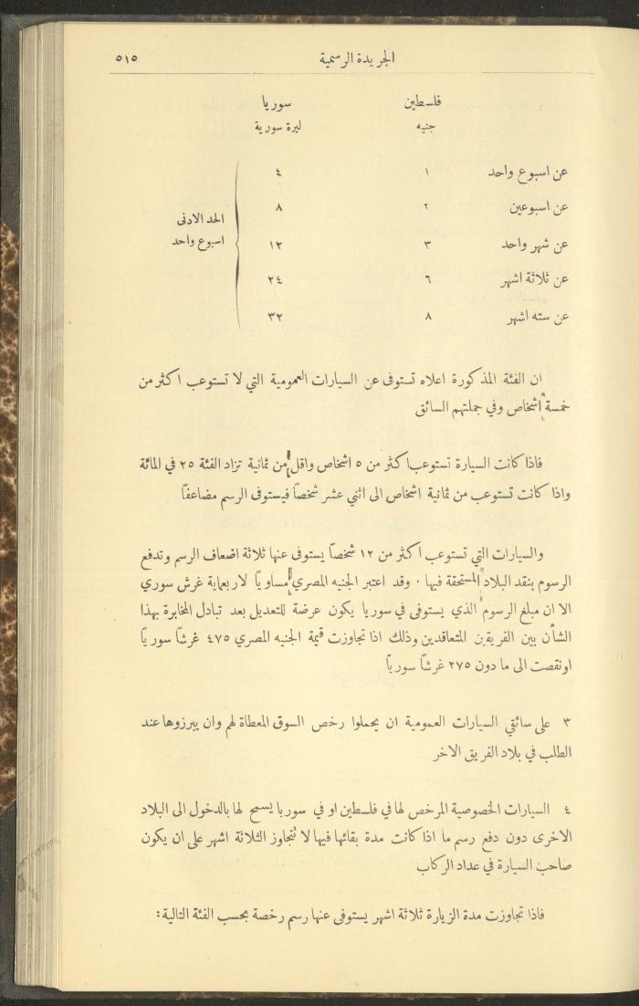 Special Issue, the Official Palestine Newspaper, 5 May 1931