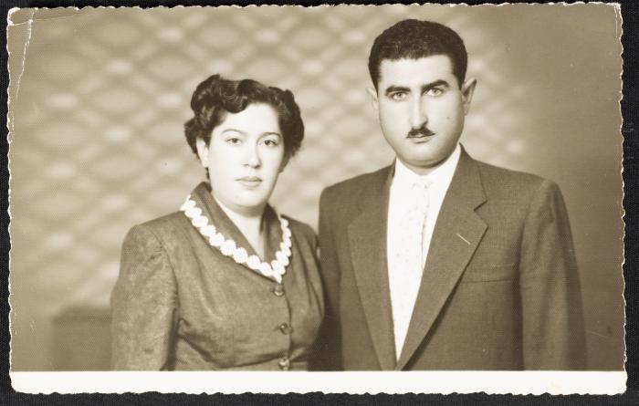 Lawahez al-Khatib and Abdel-Karim al-Alami, 1957 