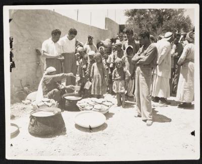 The Distribution of Food to Palestinian Refugees, September 1949