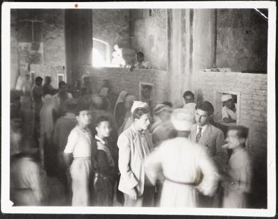 Supervising the Food Distribution to Palestinian Refugees, September 1949