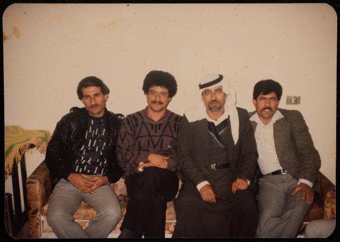 Jamal Dalleh, Abu Hisham al-Jalmawi and Mithqal al-Jayyousi, 1985 