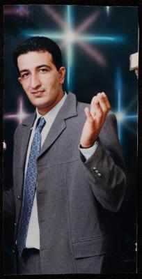 A Portrait of Iyad Daqqa, 1990
