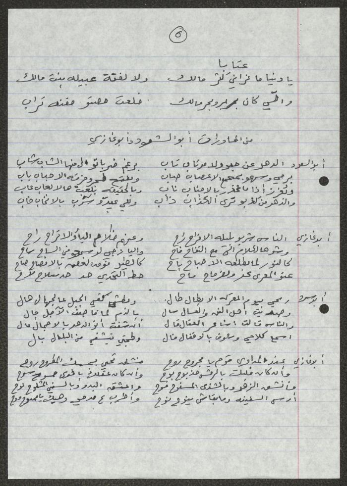 سيرة ذاتية للشاعر الشعبي محمد أبو السعود الأسدي