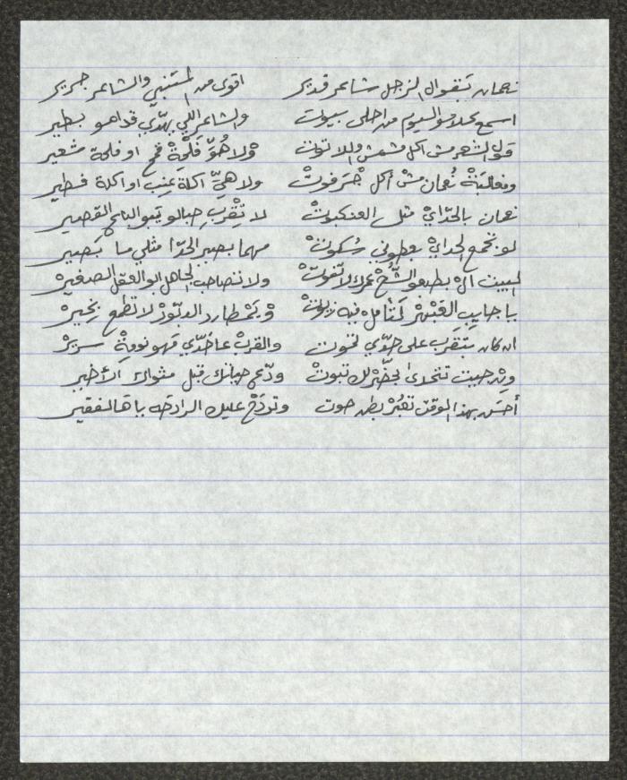 Biography of the Traditional Poet Abu Thabet al-Orabi 