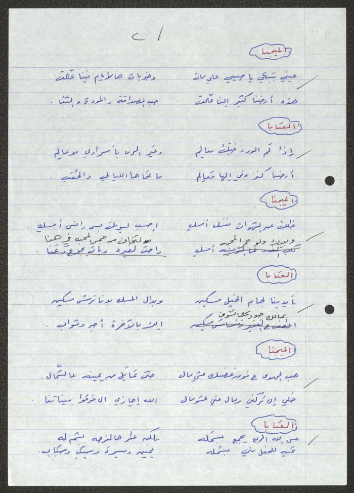 Biography of the Traditional Poet Hamdallah Barghouthi