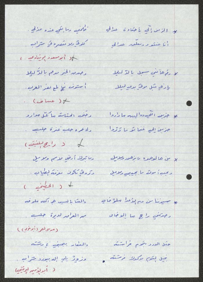 Biography of the Traditional Poet Hamdallah Barghouthi