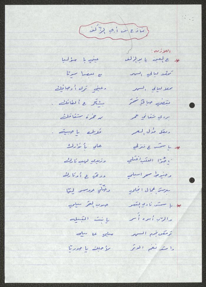 Biography of the Traditional Poet Hamdallah Barghouthi