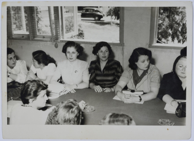 Women from the Arab Women Union Society