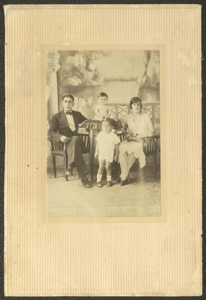 Ne'ma Awwad, Isa Touma and Their Children, Ecuador, 1934