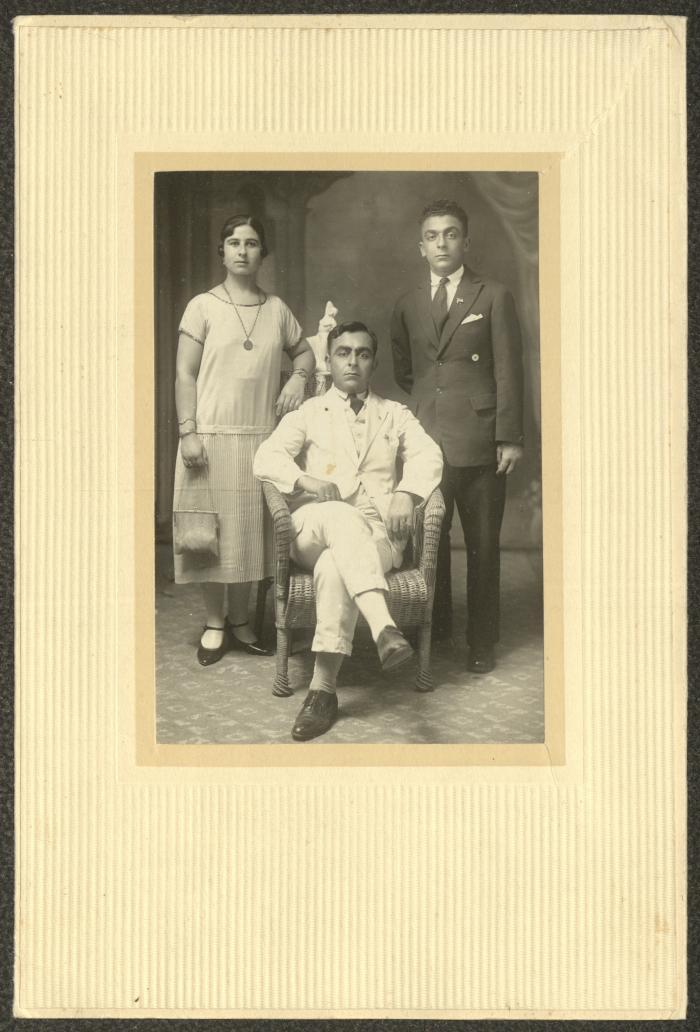Saba, Jabra Touma and Antasia abu Rumman, the Late 1920s