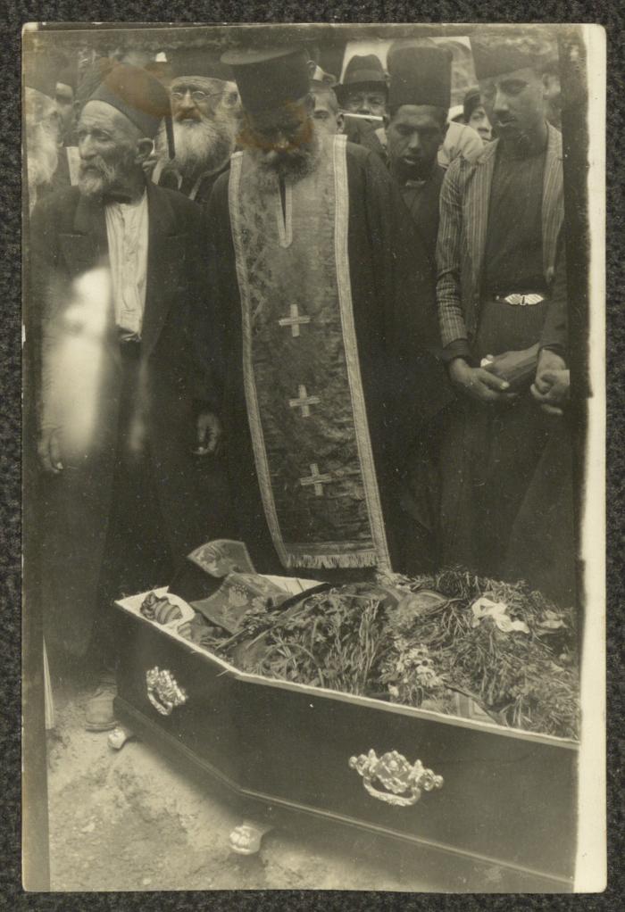 Funeral of Father Grace Touma, 9 April 1935