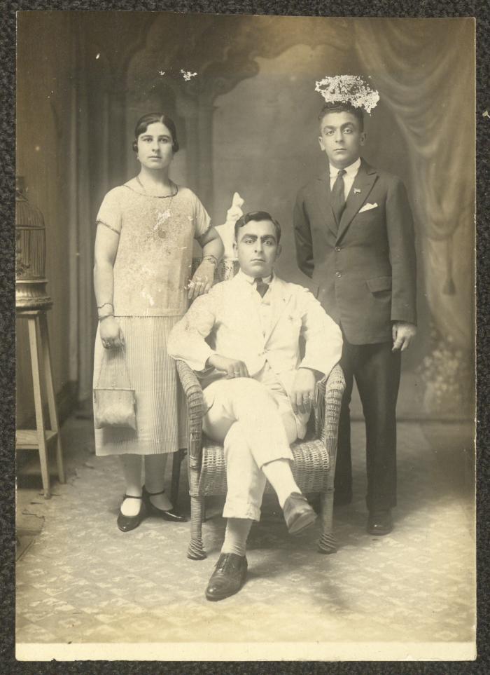 Saba and Jabra Touma and Antasia abu Rumman, the Late 1920s 