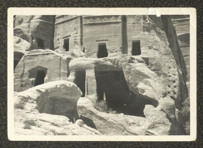 Rooms at the Mar Saba Monastery, Ubeidiya, the 1950s 