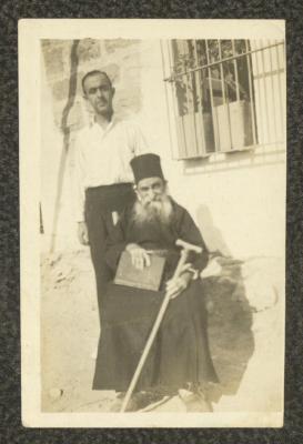 Ishaq and Jeries Touma, Beit Jala, the 1940s 