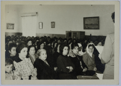 One of the symposium held by the Arab Women Union Society - Nablus