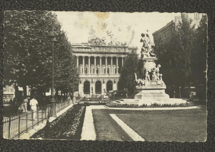 بطاقة بريدة من بطرس توما إلى أهله، مارسيليا، 30 كانون الأول 1949