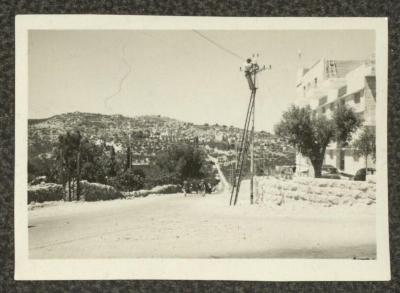 أحد شوارع بلدة بيت جالا، 5 أيلول 1949