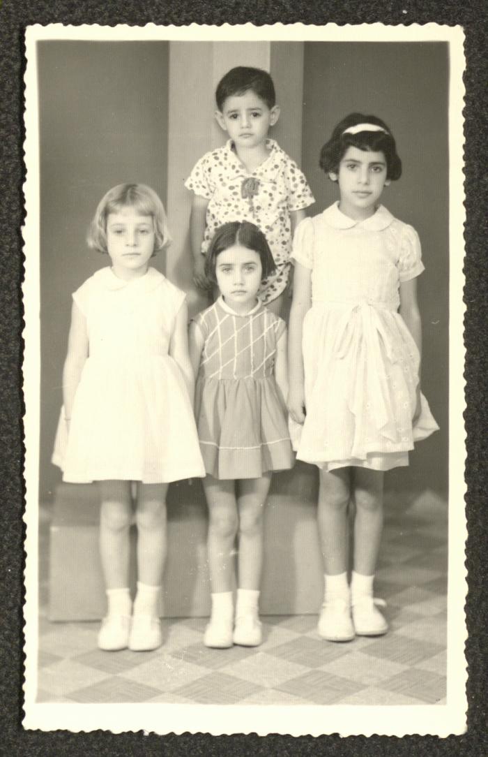 Children Related to the Touma Family, Bethlehem, the 1960s