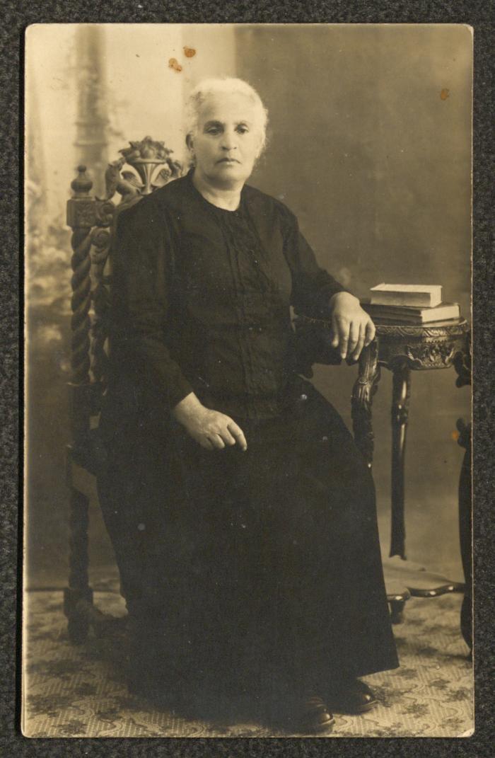 A Woman from the Touma Family, Beit Jala, the Early 20th Century