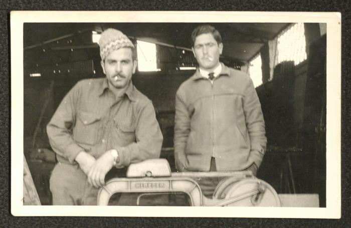 Carlos Touma and Ayyoub Haddad, Jerusalem, the 1960s