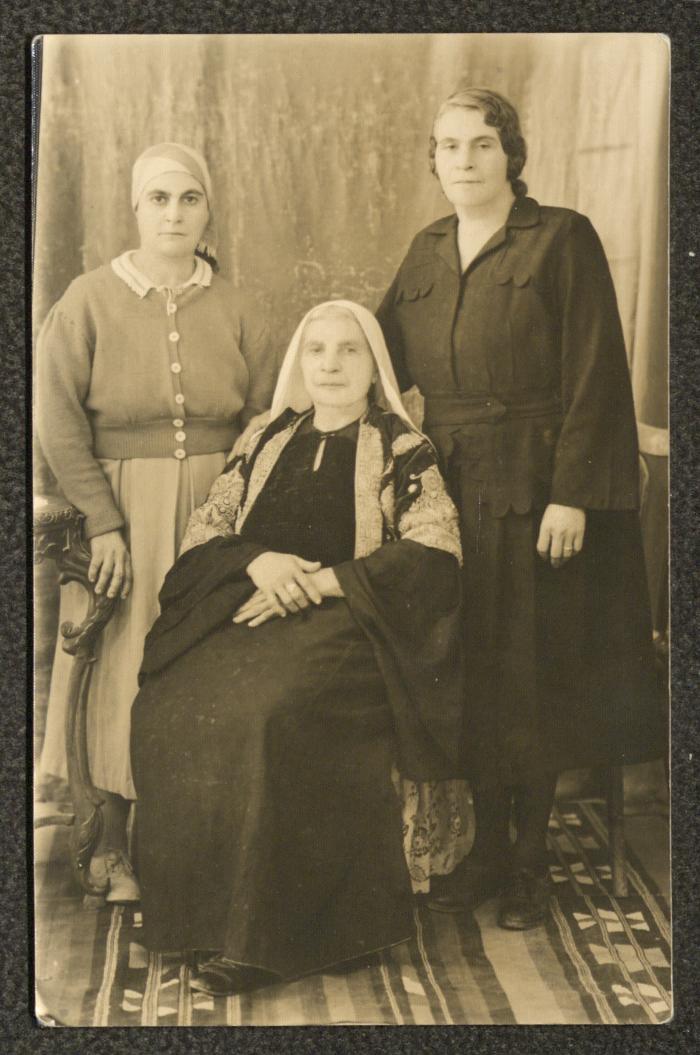 Women from the Touma Family, the Early 20th Century