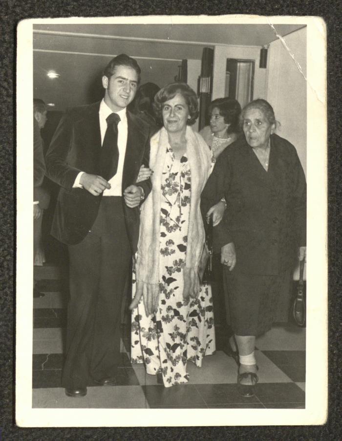 Maria Touma and Two Other People , Chile, the 1950s