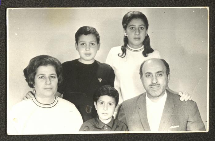 Saba Awad and His Family, 13 May 1970