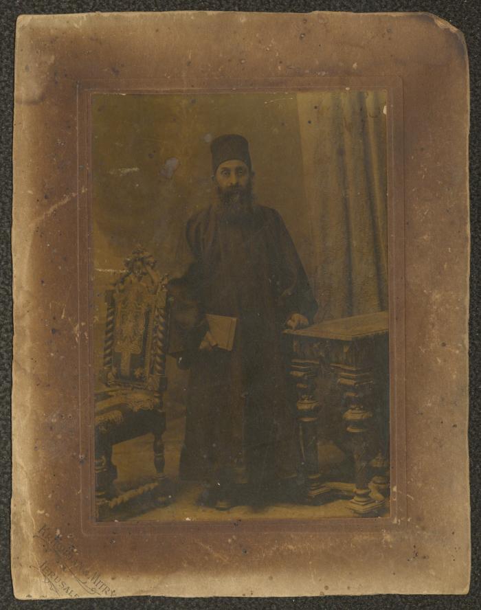 A Pries from the Touma Family, Beit Jala, the Late 19th Century