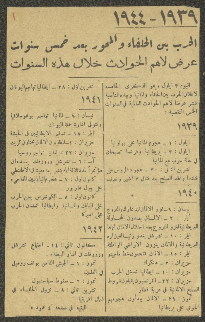 ملخص عن أحداث الحرب العالمية الثانية، 3 أيلول 1944
