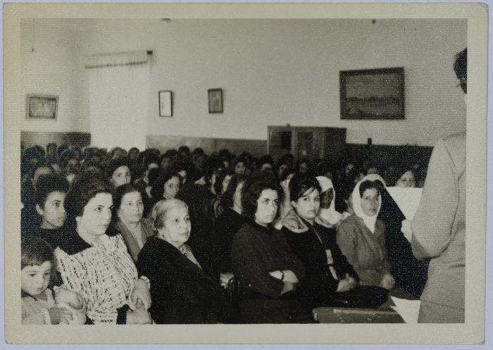 One of the symposium held by the Arab Women Union Society - Nablus