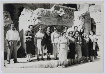 A visit to the archaeology sites of Nablus