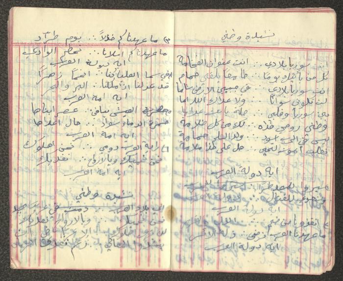 Khalil Touma's Business and Expenses Notebook, the Early 1920s 