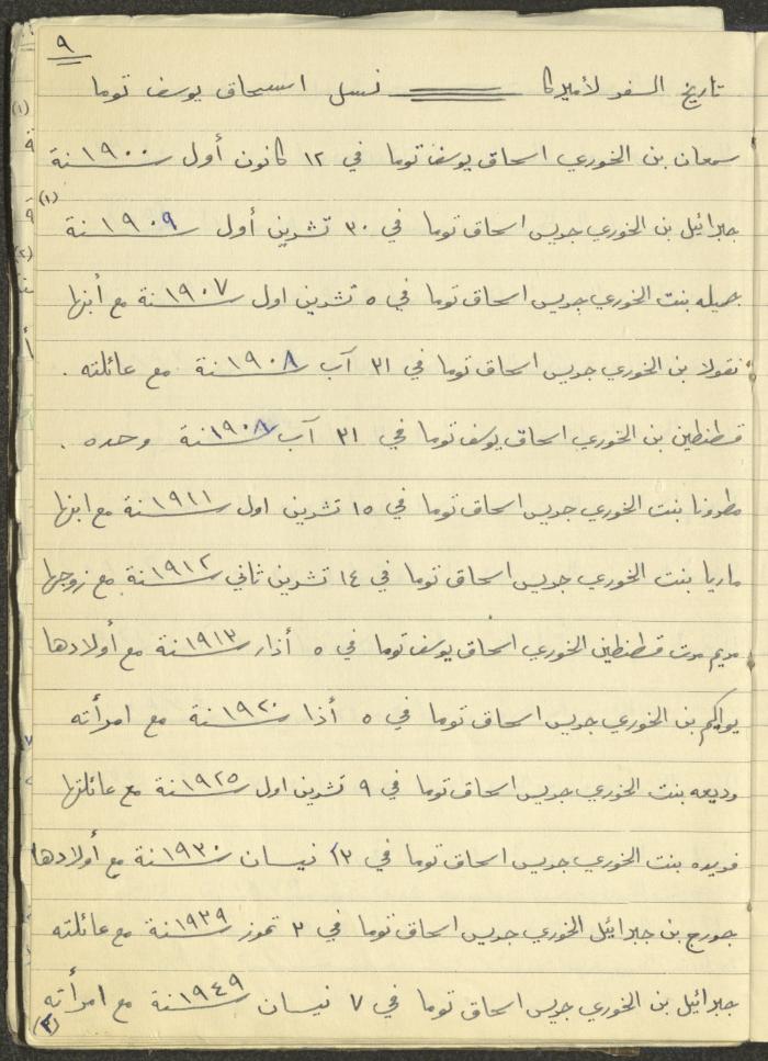 Boutros Touma's Journey to Latin America, 1949