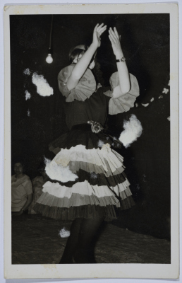 A dance performance by girls from An-Nour Institute