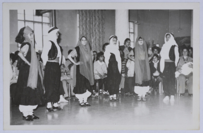 A folklore show for Dar al-Yatemat students