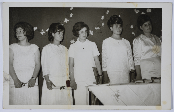 Girls from Dar al-Yatemat affiliated with the Arab Women Union Society - Nablus
