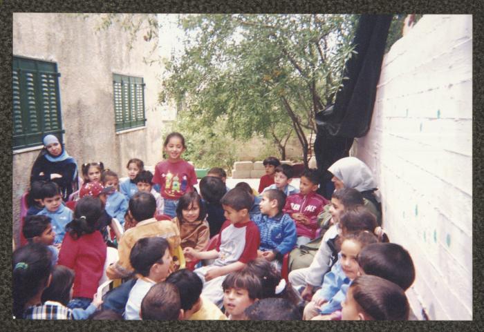 The Children of Is'ad at-Tufoula Kindergarten, Beitunia, 30 April 2005 