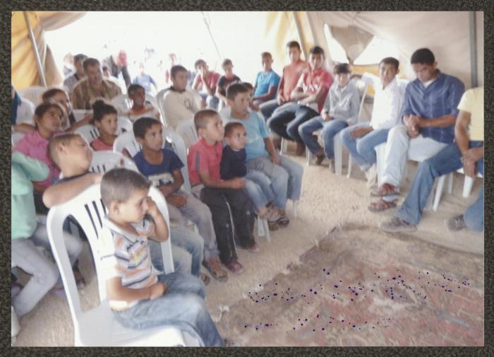 The Show of Abu al-Ajab, the Storyteller, in the Villages of Yatta, 30 September 2011