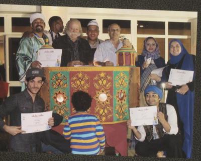 The Participants in the Wonder Box Making Workshop, Cairo, 2015