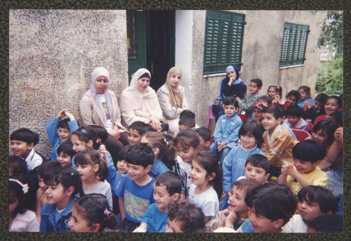 The Children of Is'ad at-Tufoula Kindergarten, Beitunia, 30 April 2005 