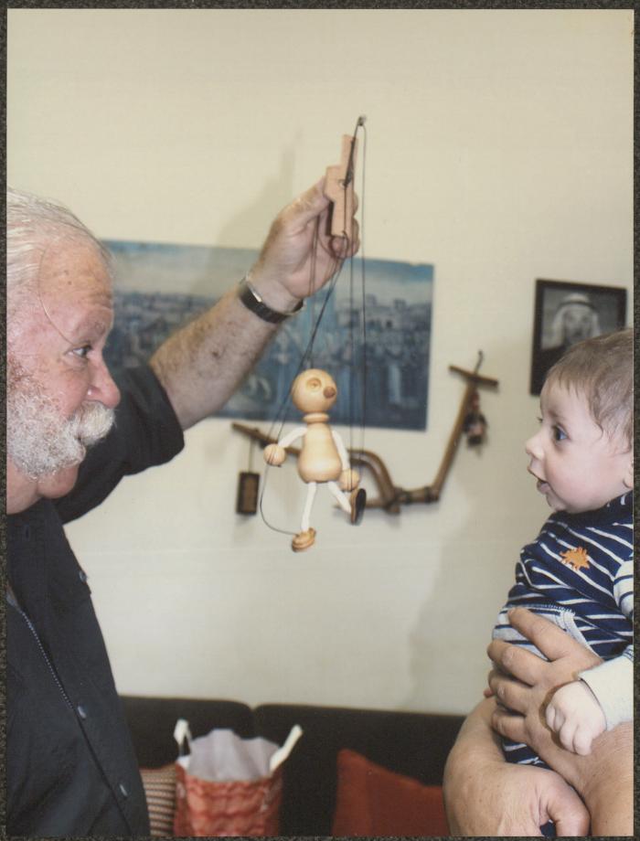 Adel Tartir and His Grandson Adel Yazan Tartir 