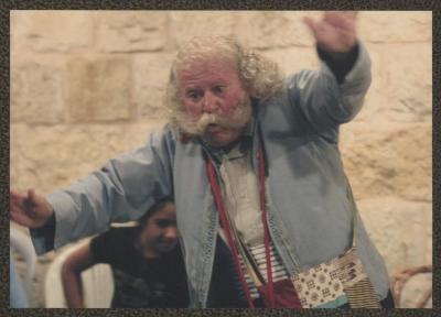 Adel Tartir Participating in the Ramadan Nights Initiative, Ramallah, 2010