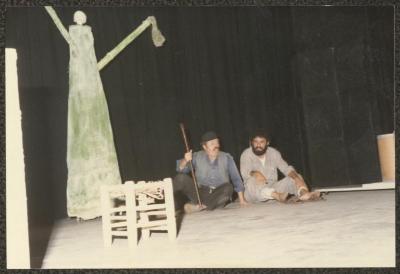 A Scene from the "al-Ama Wal-Atrash" Play 