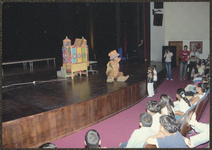 Abu al-Ajab on the Ramallah Cultural Palace Stage, 2006