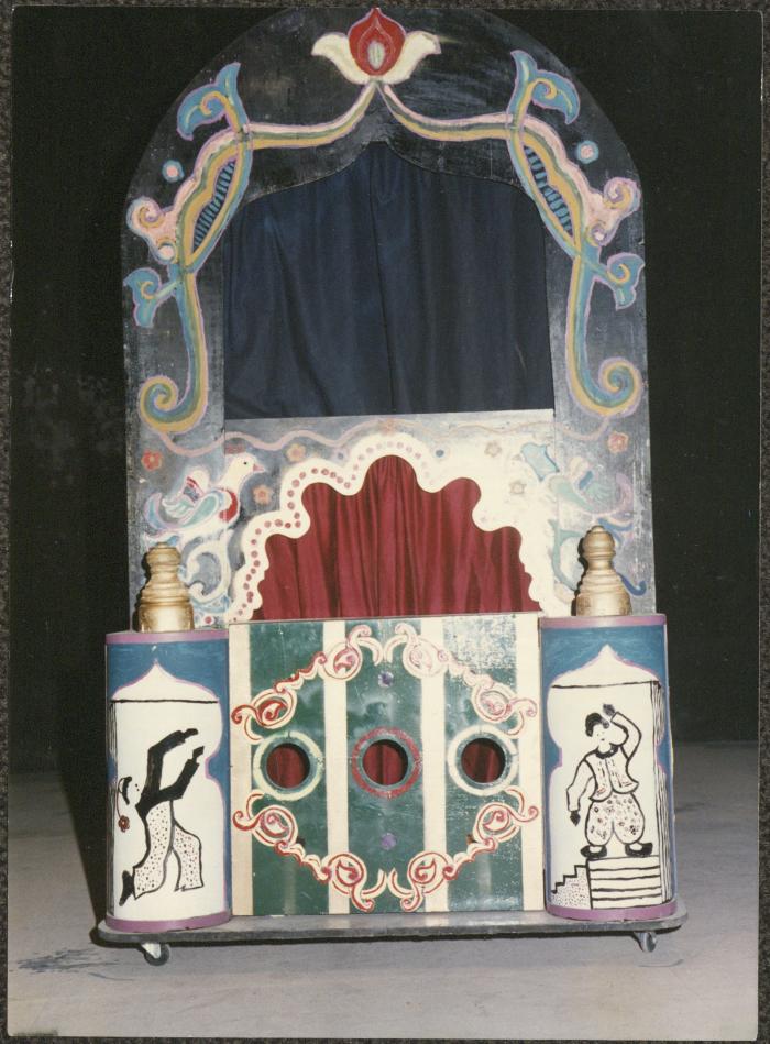 The the Wonder Box on al-Siraj Theatre Stage, Ramallah
