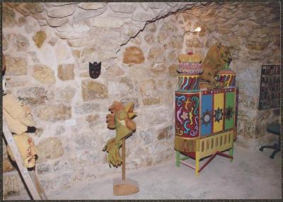 The Inside of the "the Wonder Box" Theatre Headquarters, Ramallah, 2004