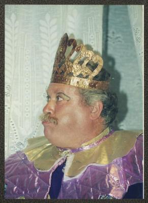 
A Scene from "Qaraqoush Wal Musiqa" Play, Ramallah, 1998
