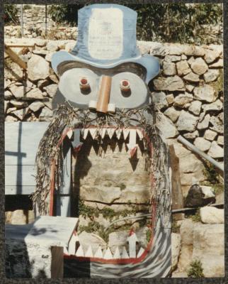 One of the Puppets Used in "al-Ama Wal-Atrash" Play 