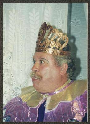 
A Scene from "Qaraqoush Wal Musiqa" Play, Ramallah, 1998
