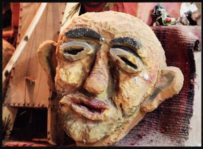 A Character of the "Ras Roos" Play, Ramallah, 2004